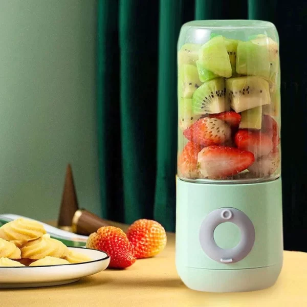 500ML Electric Juicer Portable Smoothie Blender 6 Knife Mini Blenders USB Wireless Rechargeable Mixer Juicers Cup For Travel - Image 2