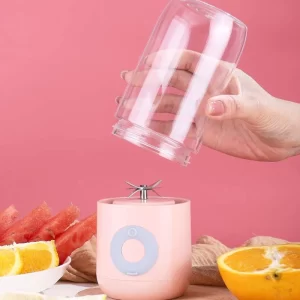 500ML Electric Juicer Portable Smoothie Blender 6 Knife Mini Blenders USB Wireless Rechargeable Mixer Juicers Cup For Travel