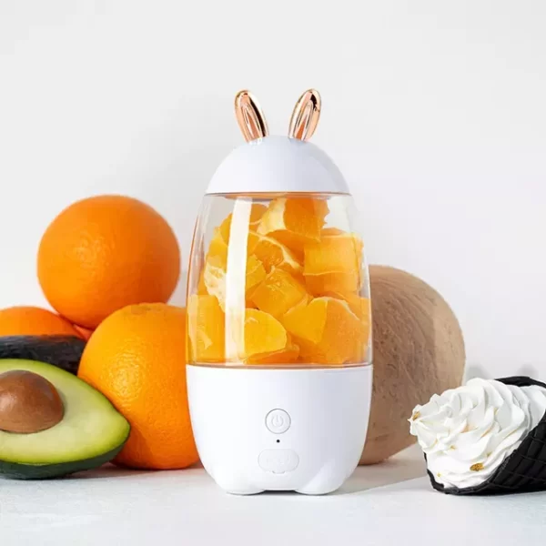 USB Portable Juicer Food Processor Juice Maker Machine Cute Extractor Mini Blender - Image 4