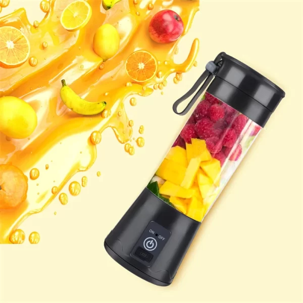 Portable Blender Mixer Food Processors Mini Single Auger Juicer Press Electric Orange Fruit Juicers Machine Cup Kitchen Tool - Image 2