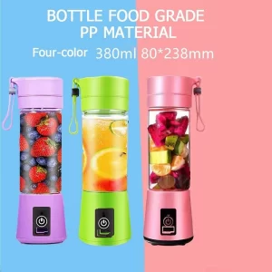 Portable Electric Juicer USB Rechargeable Handheld Smoothie Blender Fruit MixersMilkshake Maker Machine Food Grade Materials