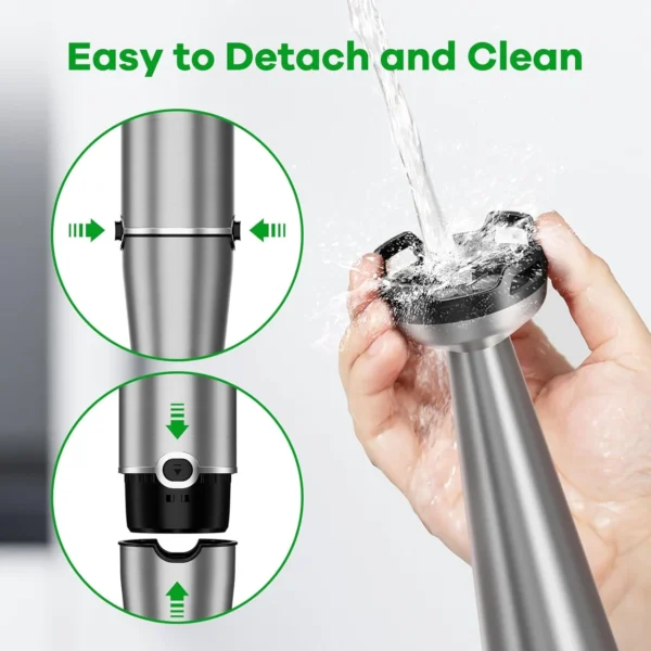 Immersion Blender Handheld Hand Blender 1100W, Trigger Variable Speed 5 in 1 Stick Blender, Emulsion Blender with Chopper, Whisk and Frother for Soup, Baby Food and Smoothies - Image 2