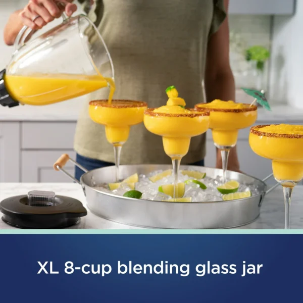 Oster Party Blender XL 8-Cup Capacity Jar with 20oz Blend-N-Go Cup, 8 Speeds - Image 2