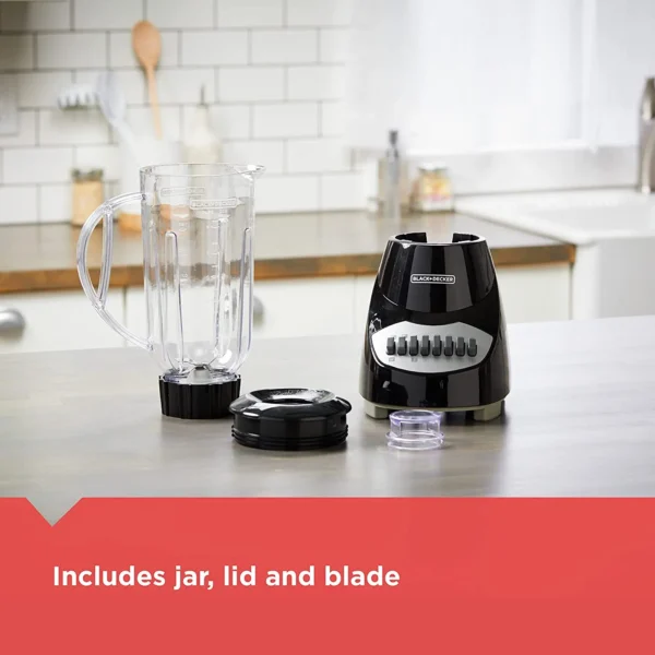Black+Decker Crush Master 10 Speed Blender Black (BL2010BP) - Image 3