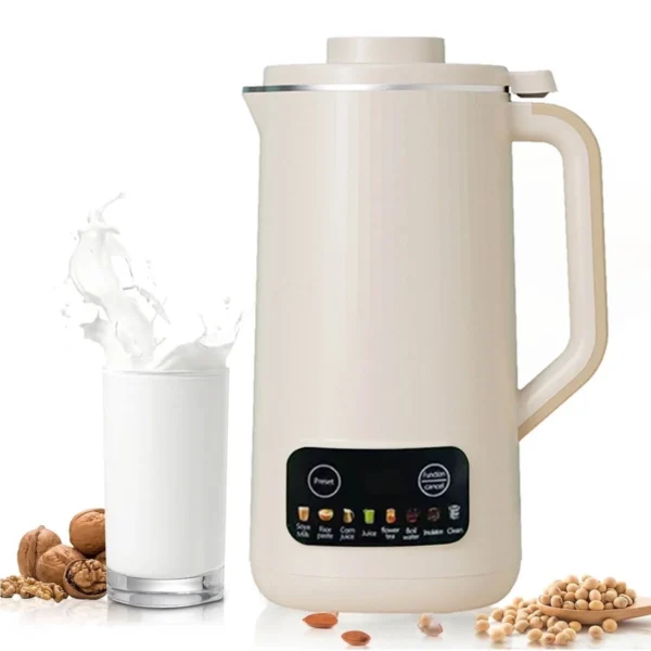 Petyoung Automatic Nut Milk Maker Machine - 800ml Multi-Functional Blender for Nuts, Soybean, Oats, Juices, Shakes, Plant-Based Oat Milk Maker for Homemade Milks - Nut & Soy Milk Maker