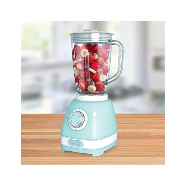 Brentwood 2-Speed Retro Blender with 50-Ounce Plastic Jar - Image 3