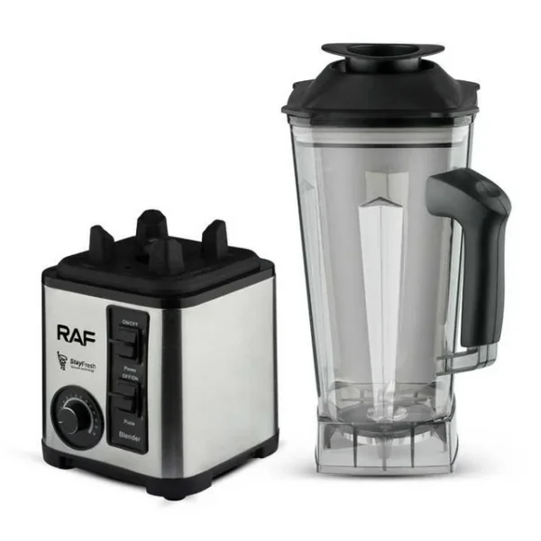 RAF R.2841 2400W High-Power Electric Blender – 8-Blade, 2.5L Capacity, 24000RPM Motor, Food Grade Jar, Easy to Clean - Image 4