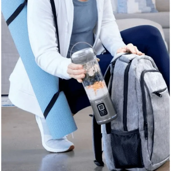 Ninja Blast Portable Blender, Cordless, 18oz. Vessel, Personal Blender-for Shakes & Smoothies, BPA Free,Most Compact Blender, Leakproof-Lid & Sip Spout, USB-C Rechargeable 2-pack - Image 2