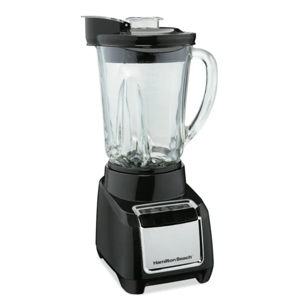 Hamilton Beach Black Blender with Glass Jar - Image 5