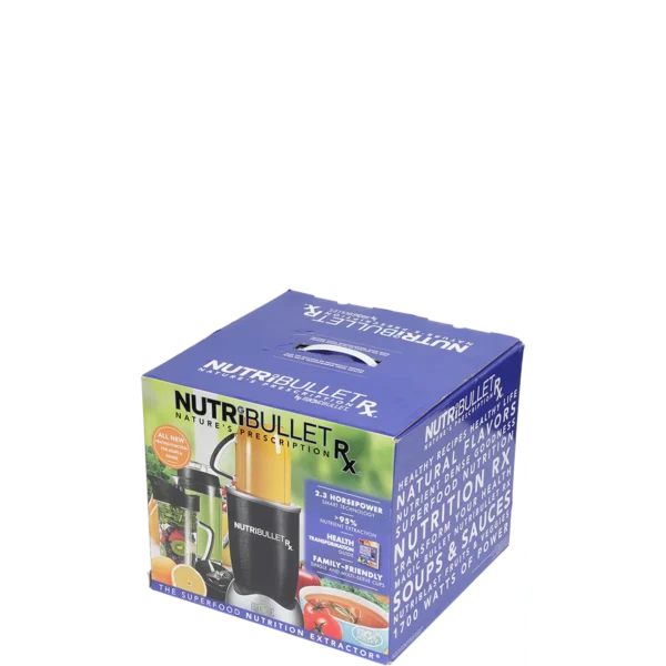 Magic Bullet Nutribullet RX Blender Smart Technology with Auto Start and Stop - 10 Piece Set - Image 4