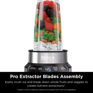 Ninja Nutri-Blender Pro with Auto-iQ, 1100-Peak-Watt, Personal Blender