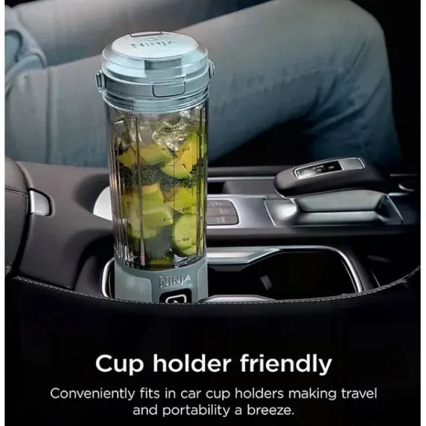Portable Blender Ninja Blast 18oz. Two LIDS AND VESSELS Included. - Image 3