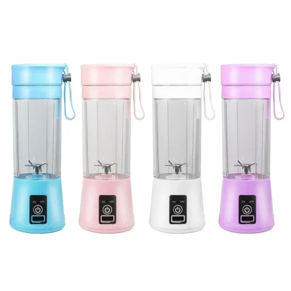 Mini Fruit Juice Mixer with USB Rechargeable,Personal Size Blender for Smoothies and Shakes,Purple