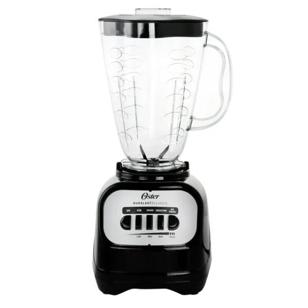 Oster Easy-to-Use Blender with 5-Speeds and 6-Cup BPA-Free Jar in Black