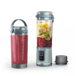 Portable Blender Ninja Blast 18oz. Two LIDS AND VESSELS Included.