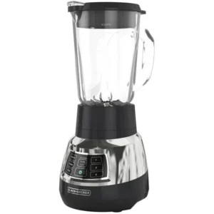 Quiet Blender, 48 oz Glass Jar, Personal Blending Jar, 900 W Peak Power, 3 Speeds, 3 Auto Functions, BL1400DG-P