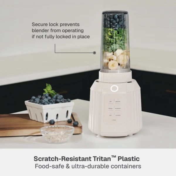 Thyme & Table Countertop Blender Duo, Sand White - Image 2