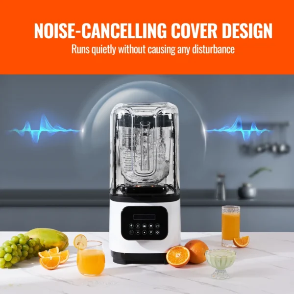 BENTISM Professional Blender Commercial Countertop Blenders 68 oz Smoothies Shakes - Image 5
